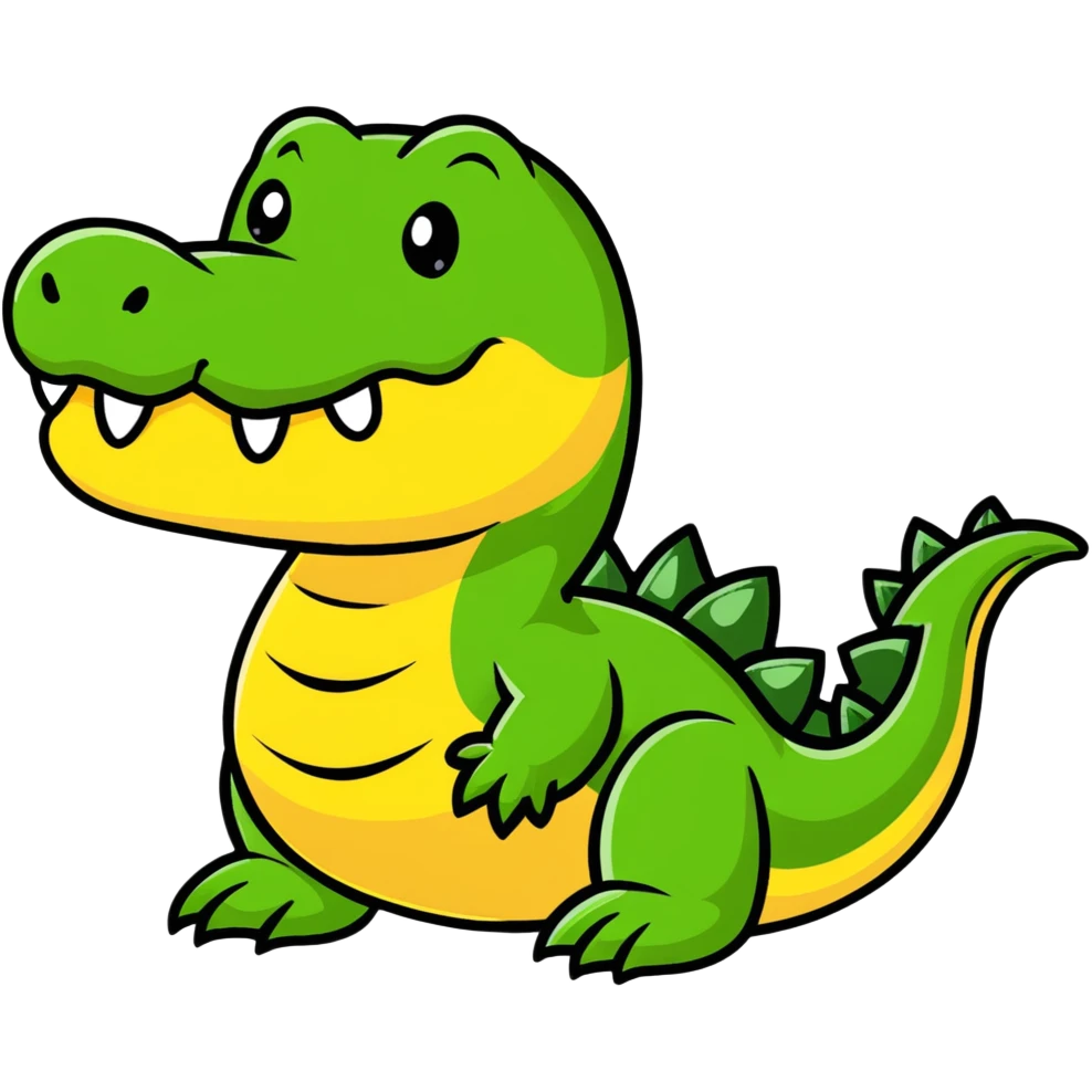Homosexual alligator  emoji