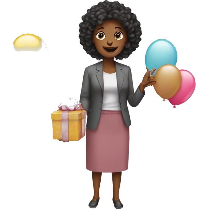 Mom’s birthday emoji