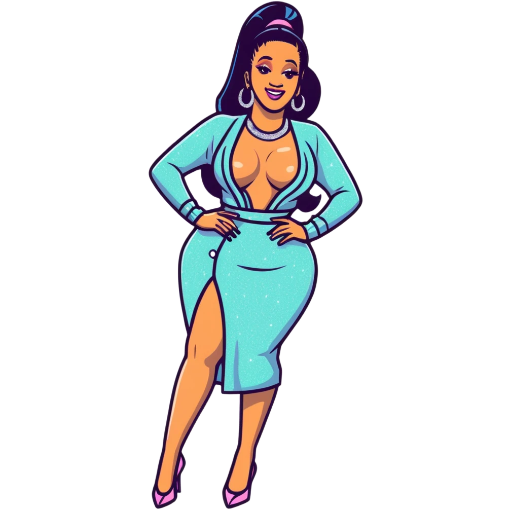 Cardi B being better then Nicki Minaj  emoji