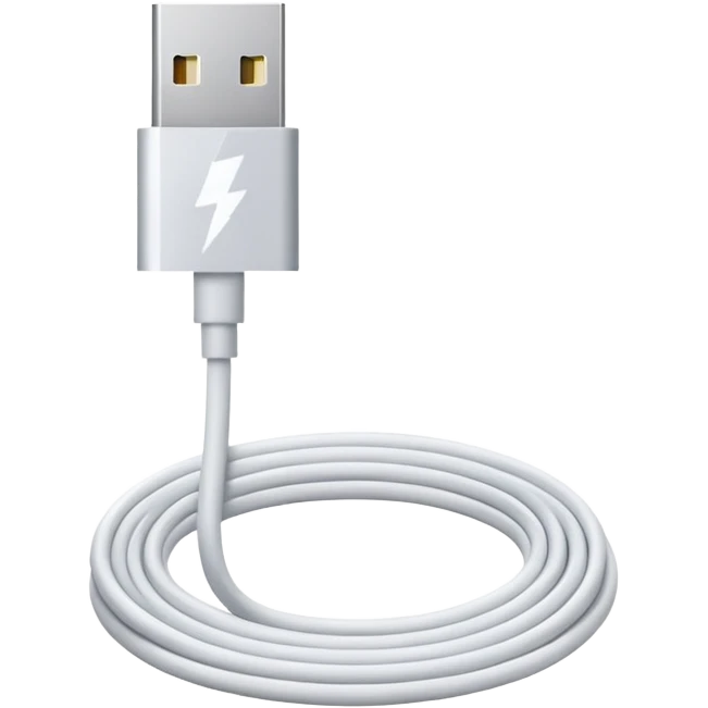 lightning cable emoji