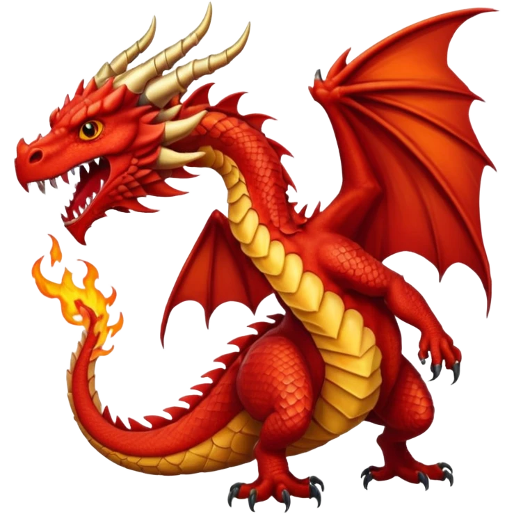 Red dragon emoji