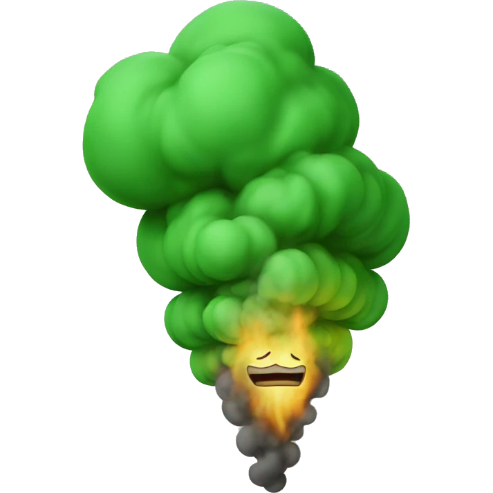 green smoke emoji