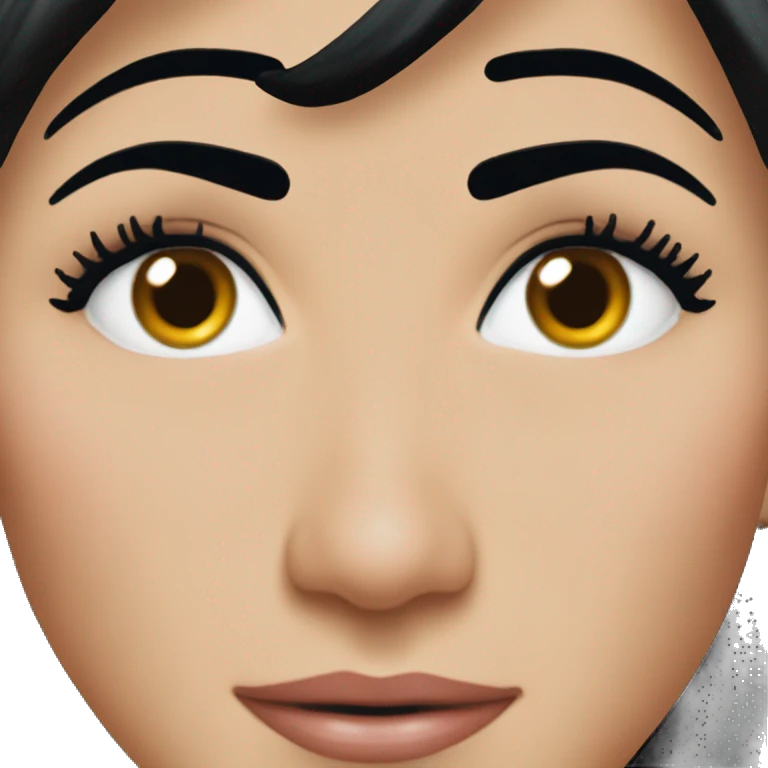 Monica Geller blue eyes emoji