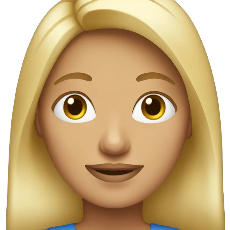 Blonde Salvadoran woman emoji