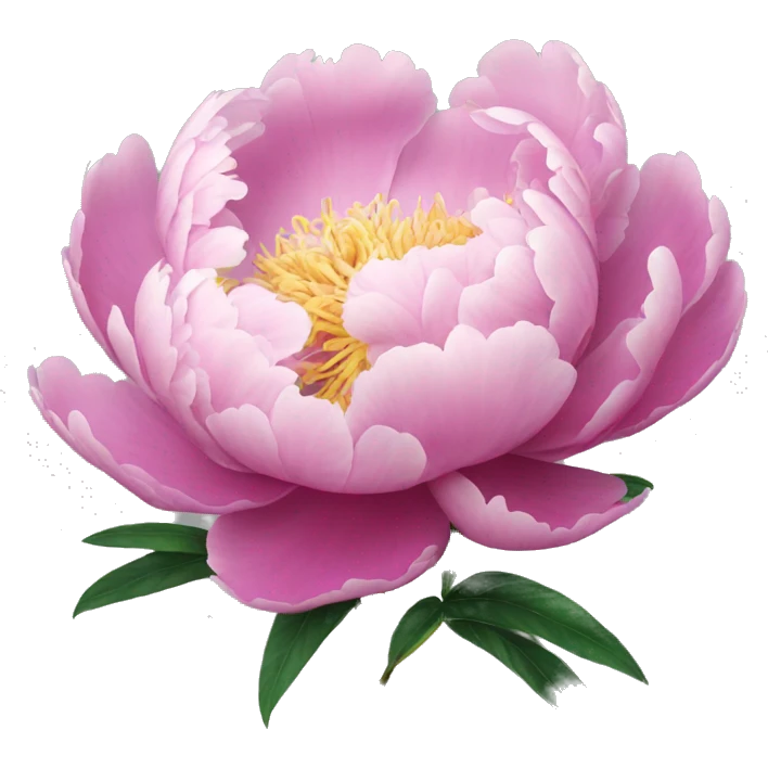 Peony emoji