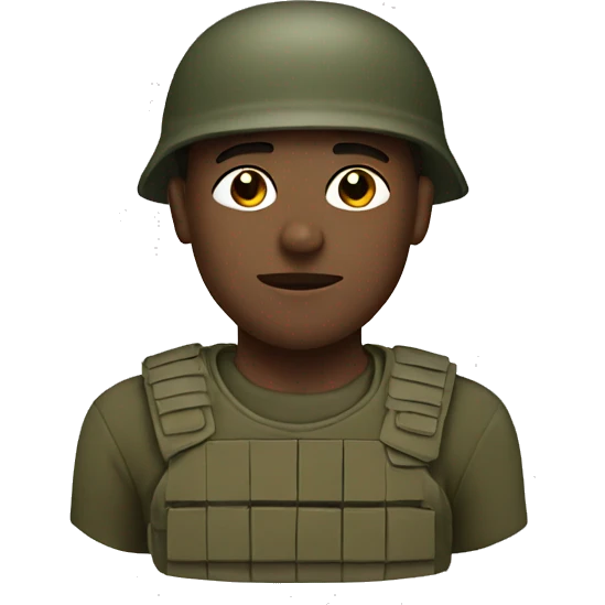Soldier emoji
