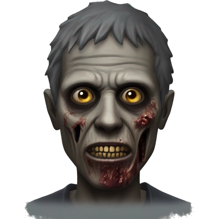 COVID bakteria zombie as the DayZ game character emoji