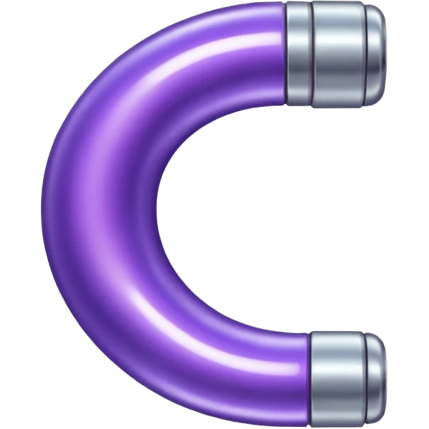Purple banger word emoji