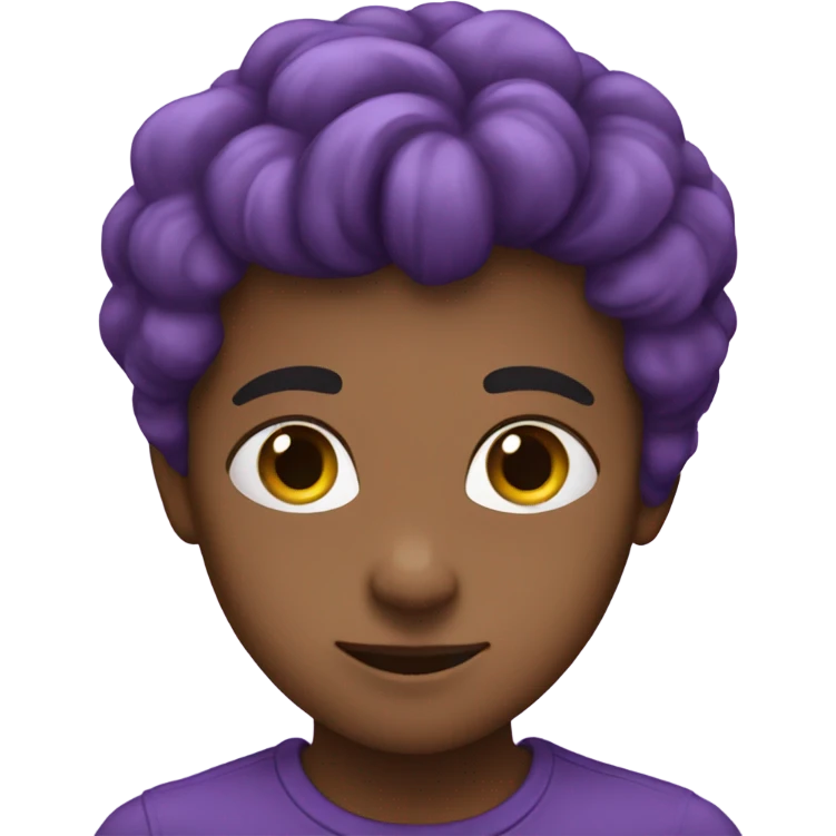 Violet heart  emoji