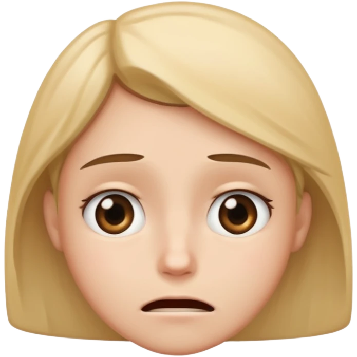 Quiero q sea una carita trizte q este mal pero q se vea feliz y en el fondo mal osea algo asi emoji