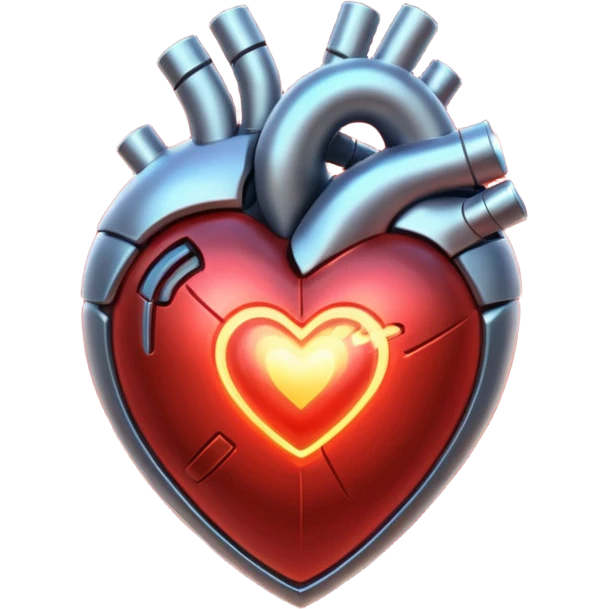 Sci-fi space heart  emoji