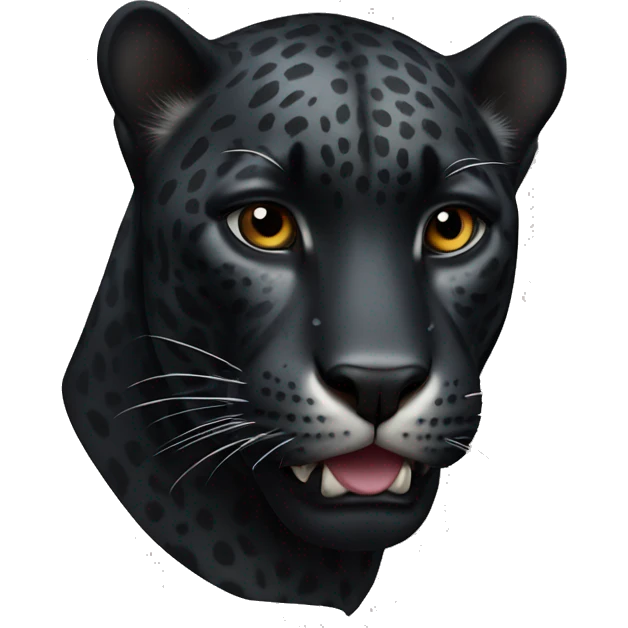 Black jaguar emoji