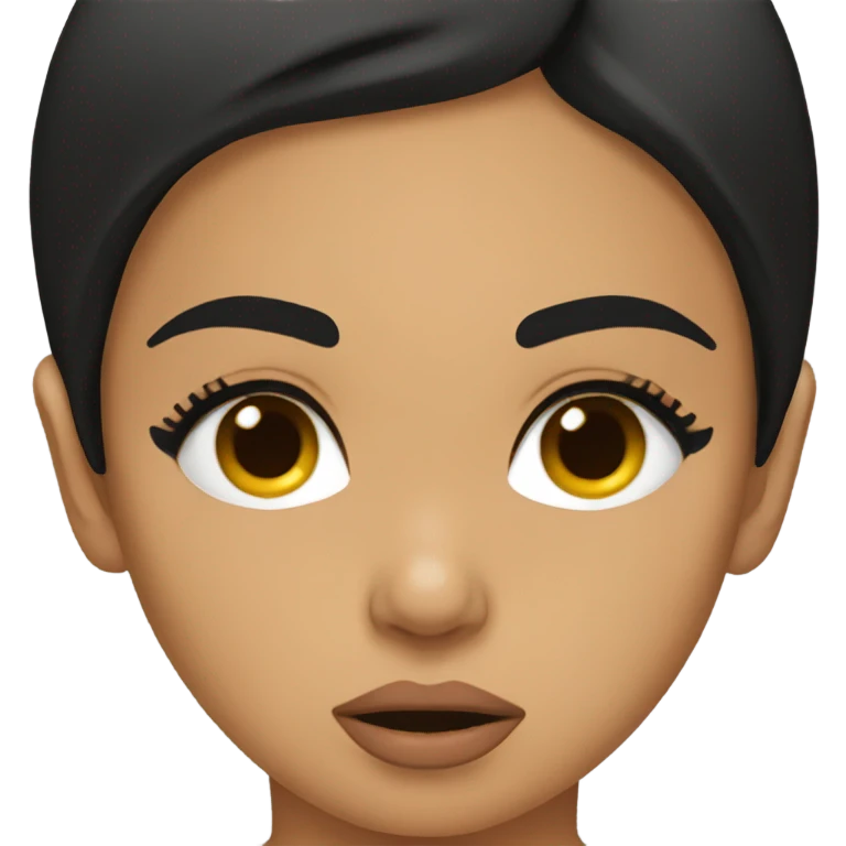 Kim Kardashian's emotions emoji