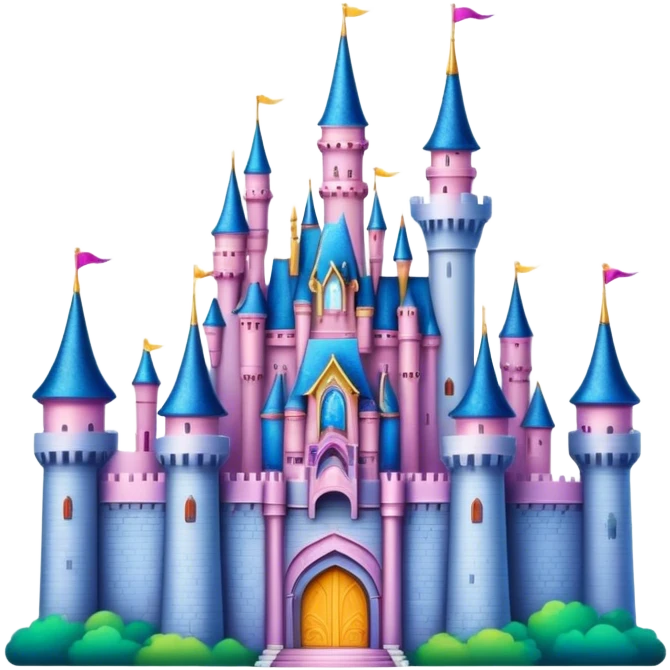 Disney castle  emoji