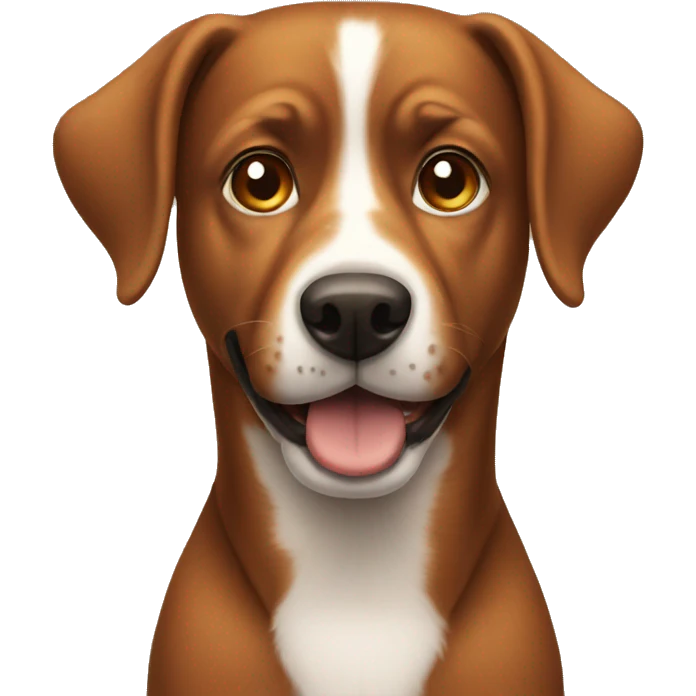 Brown dog  emoji