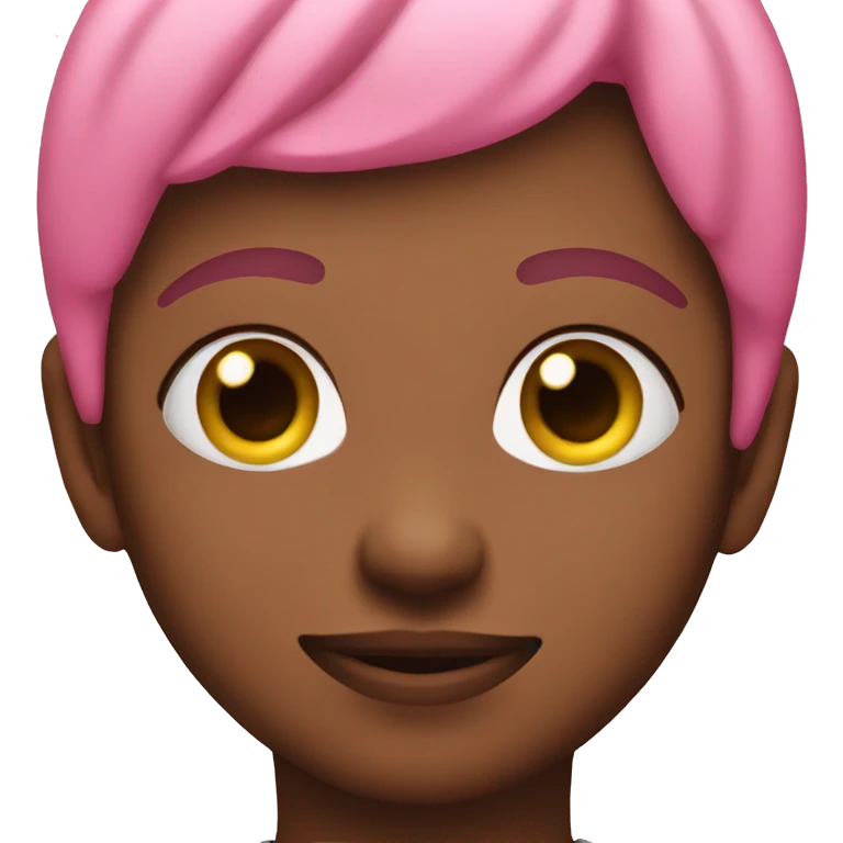 Cute pink emoji emoji