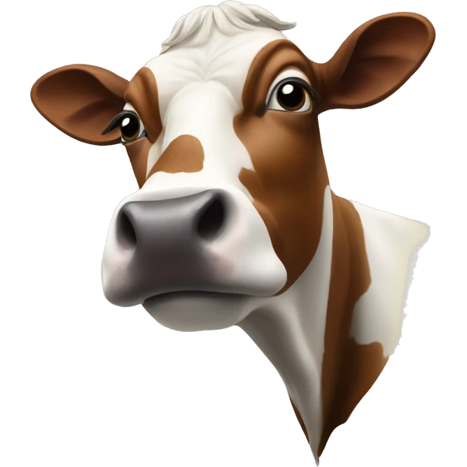 Normande cow  emoji