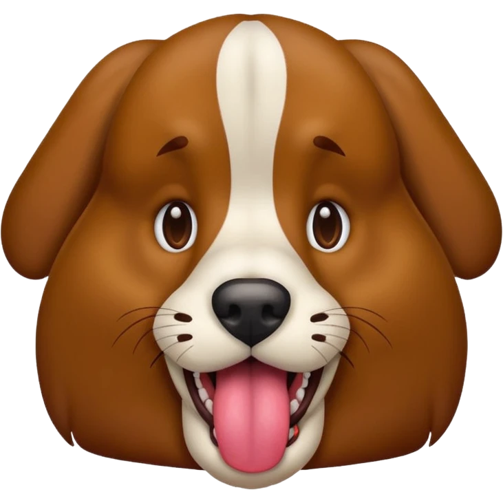 Big dawg with tongue out emoji
