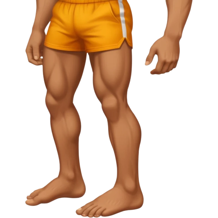 Pies masculinos  emoji