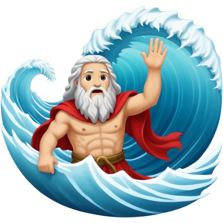 moses splitting the red sea emoji