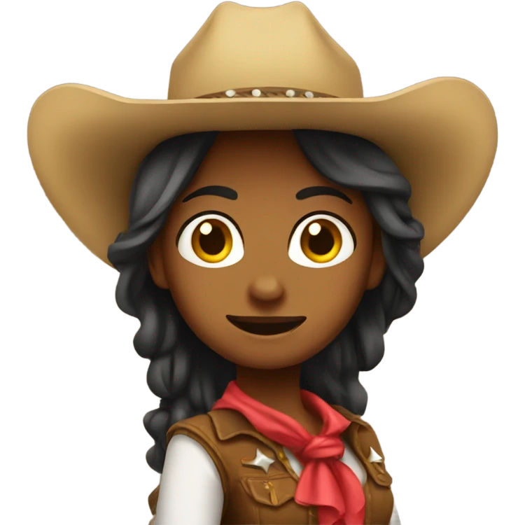 Cowgirl emoji
