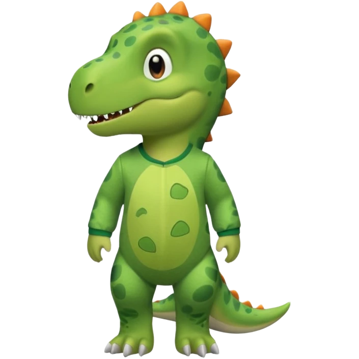 Dinosaur Pajamas emoji