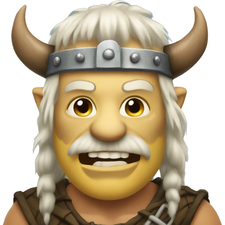 Viking troll emoji