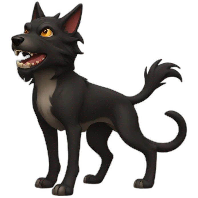 Hellhound emoji