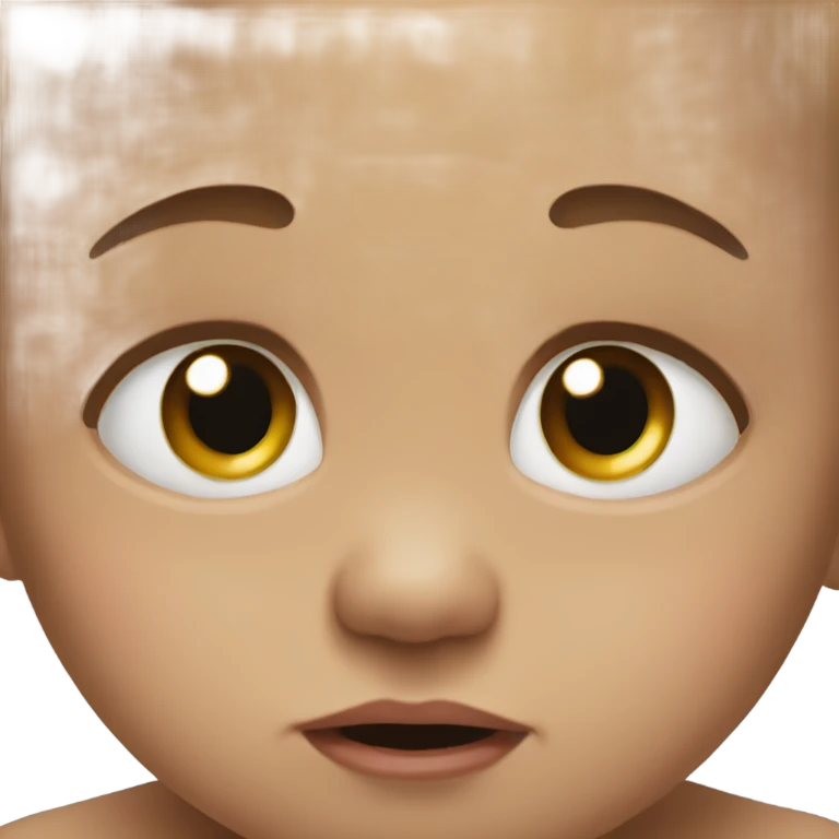Baby crying  emoji