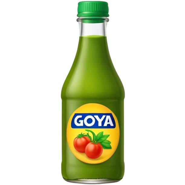 Goya Salsa Verde bottle emoji