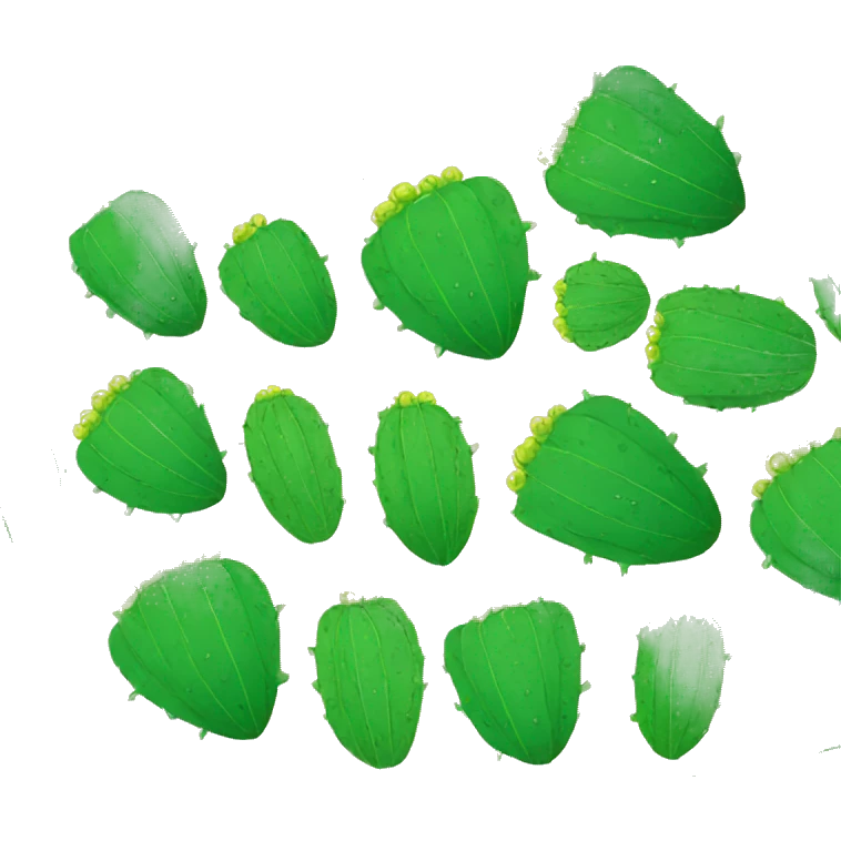 round Nopal emoji