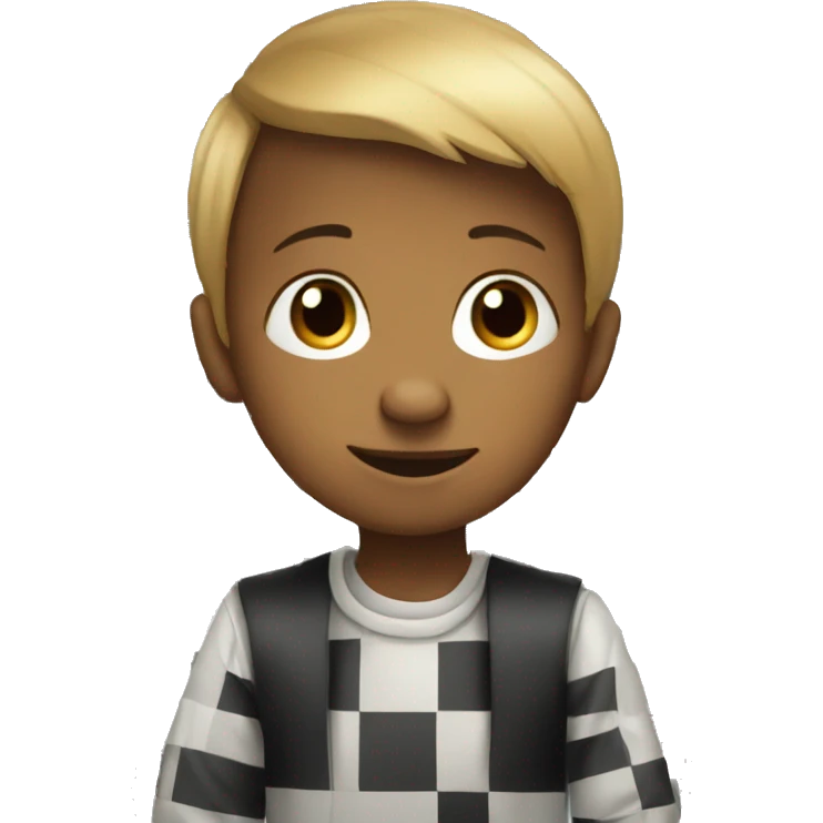 Chess kid emoji