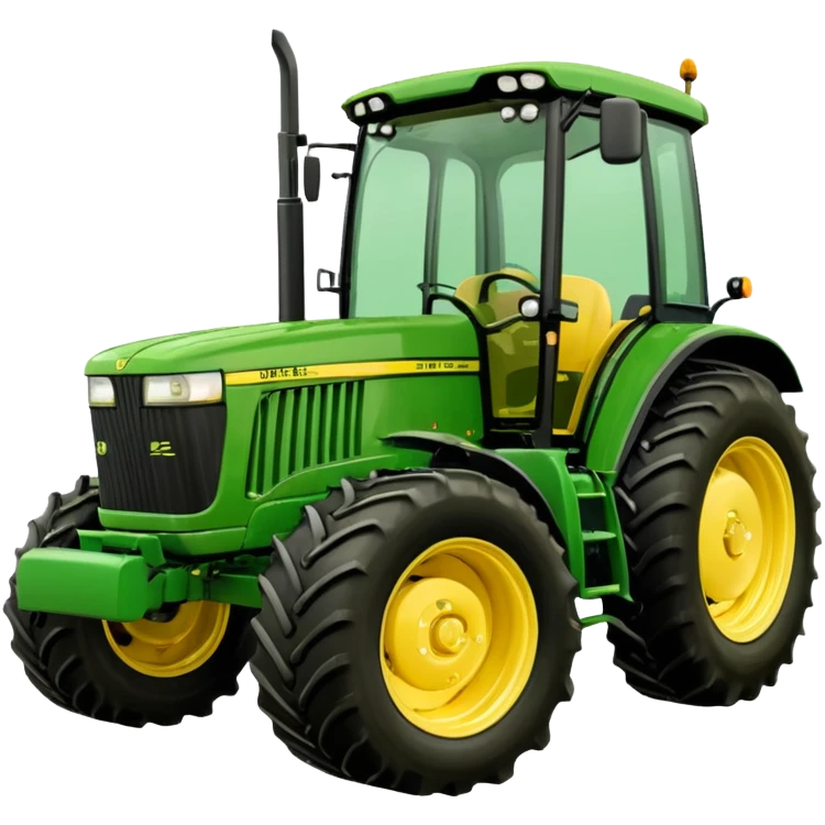 John Deere 6m 250 black tinted windows front nose weights  emoji