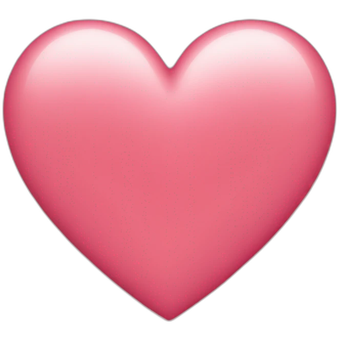 Love heart emoji