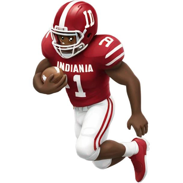 Indiana football TD sign emoji