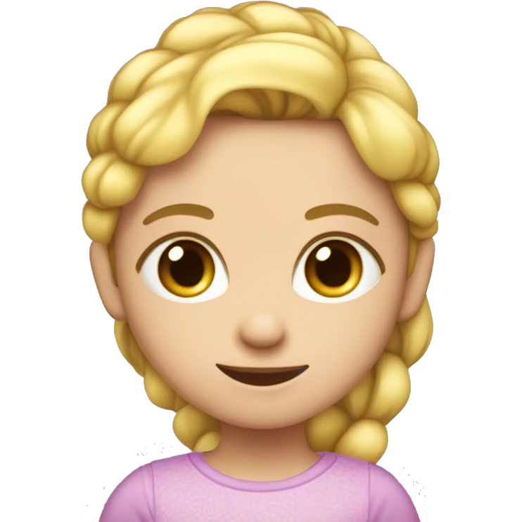 девочка 7 лет в розовом платье в полный рост  emoji