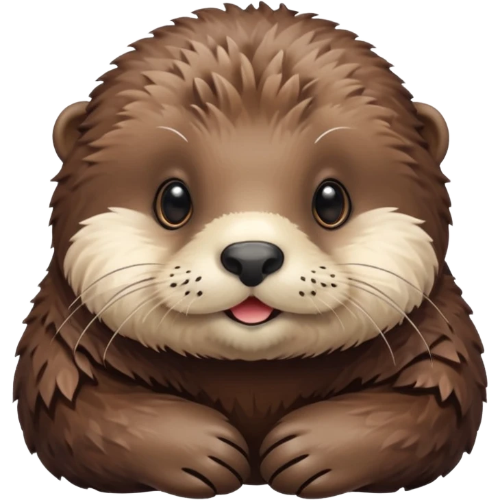 Cute sea otter  emoji