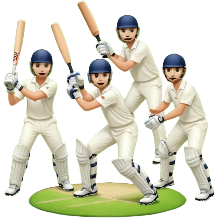 Cricketers  emoji