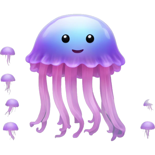 different jellyfish emojis emoji