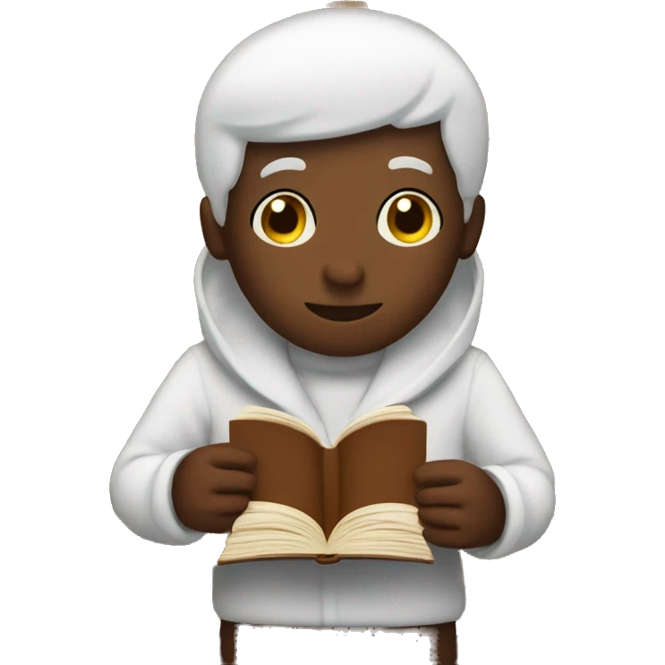 Cocoa and books emoji