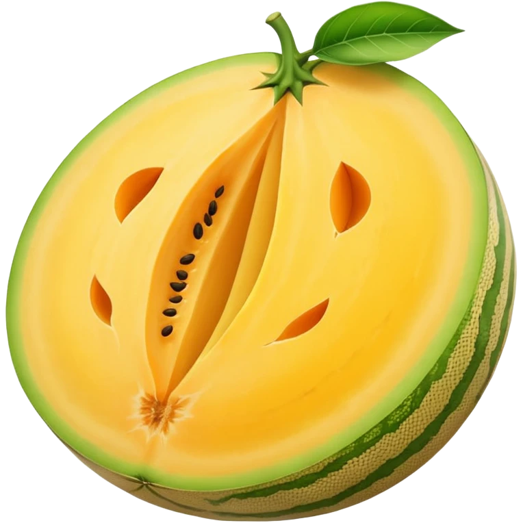 yellow melon uncut emoji