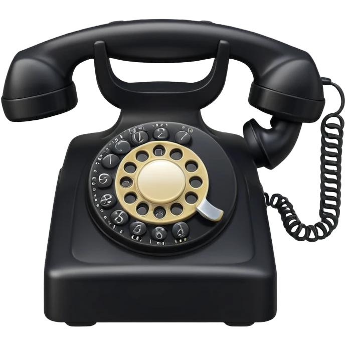 old phone emoji