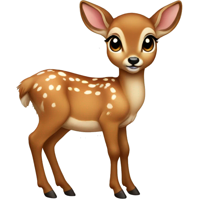 Baby deer bambi emoji