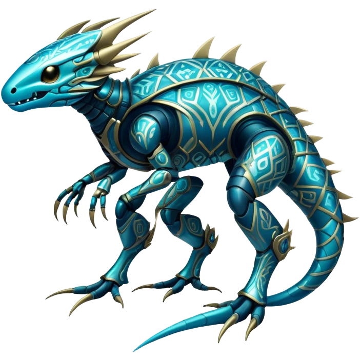  exotic cyber-Fakémon-Vernid-creature emoji