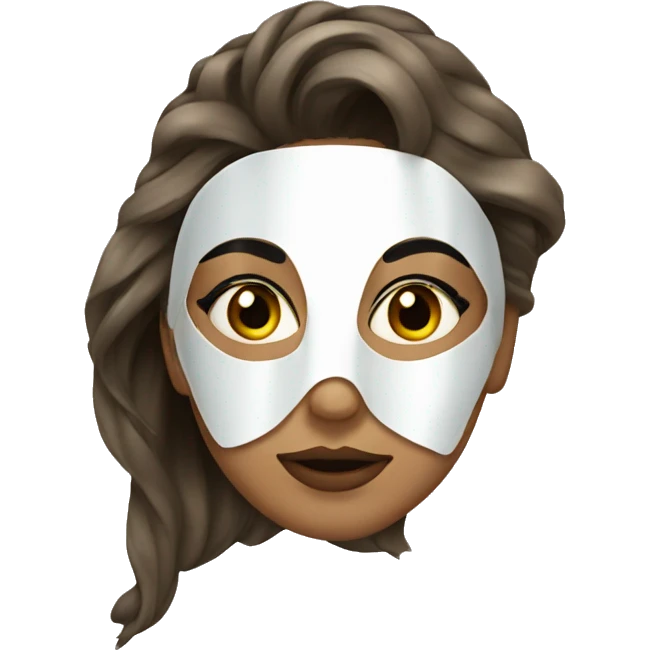 beauty mask emoji