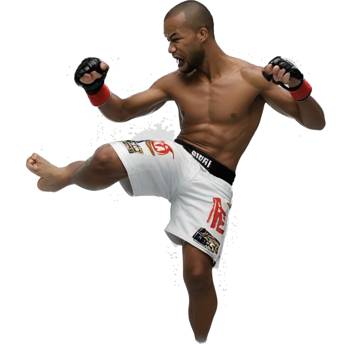 Oblique kick mma emoji
