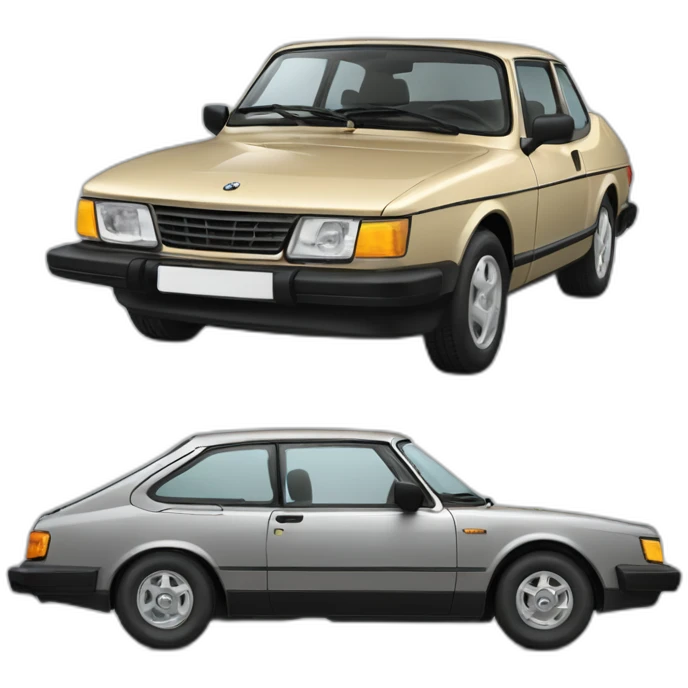 saab 900 car emoji