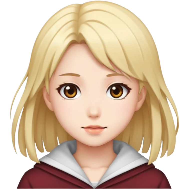 Гола аніме дівчина  emoji