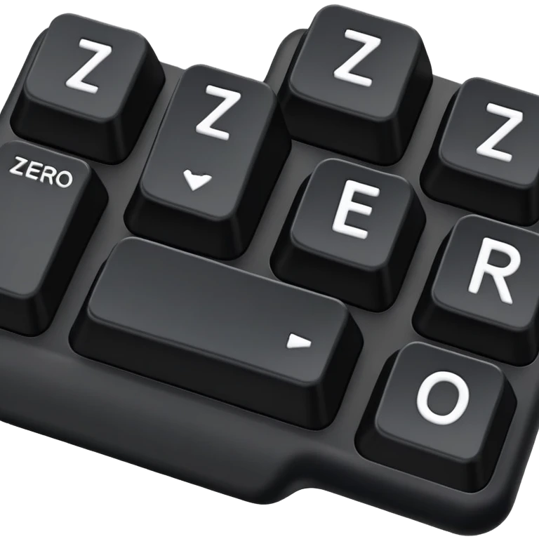 Keycap Digit Zero emoji