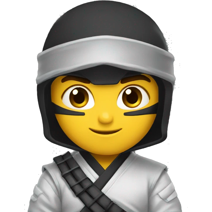 Niño ninja emoji